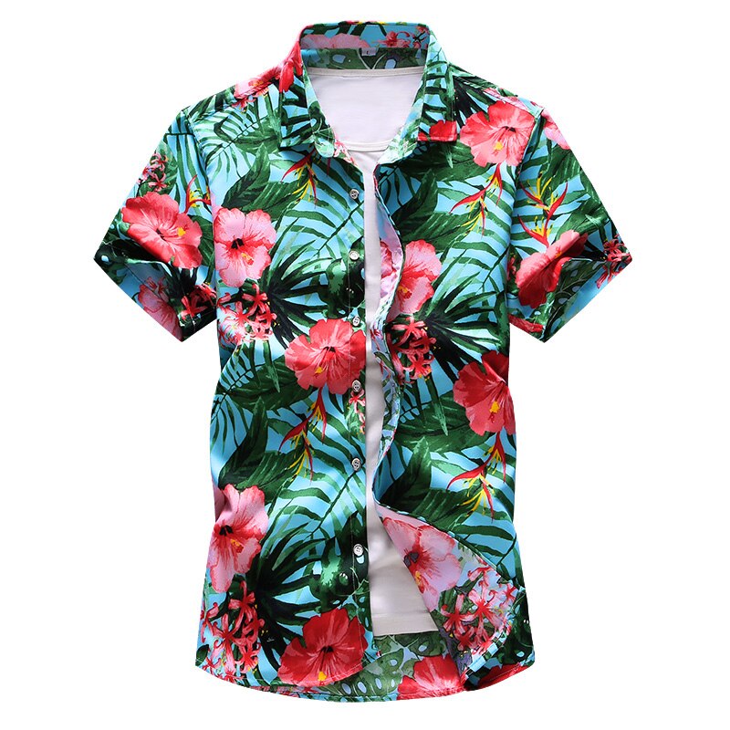 Chemise Hawaïenne Hibiscus