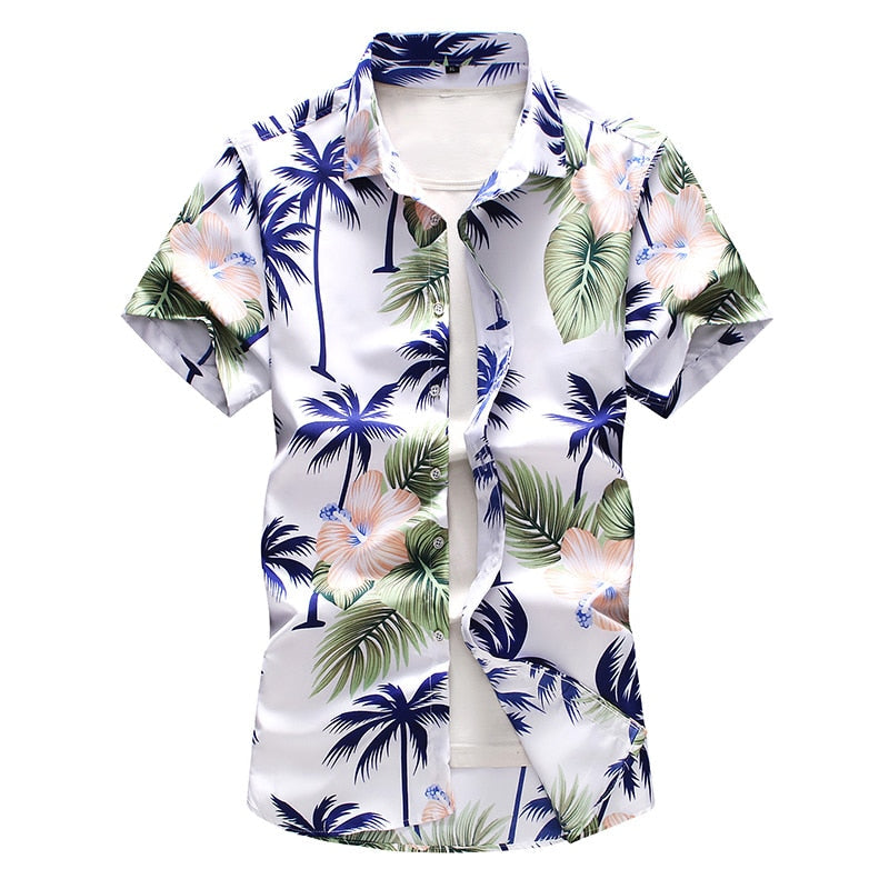Chemise Hawaïenne Palmiers