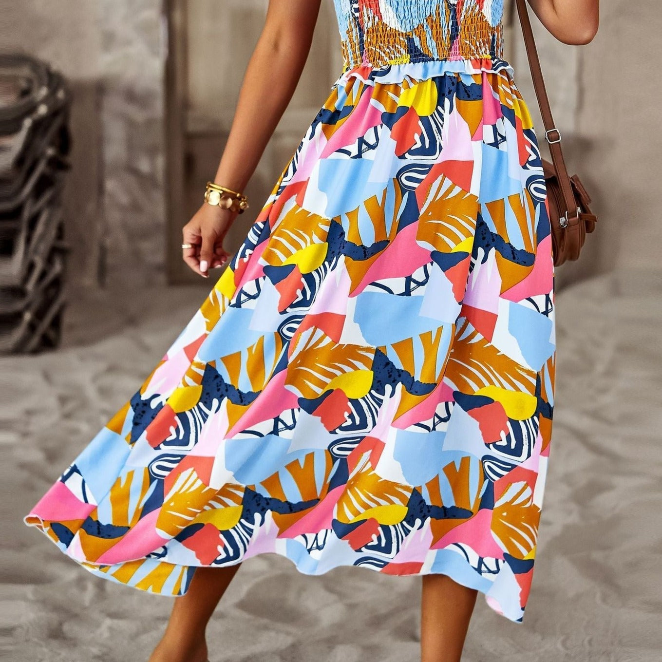 Robe De Soirée Hawaïenne