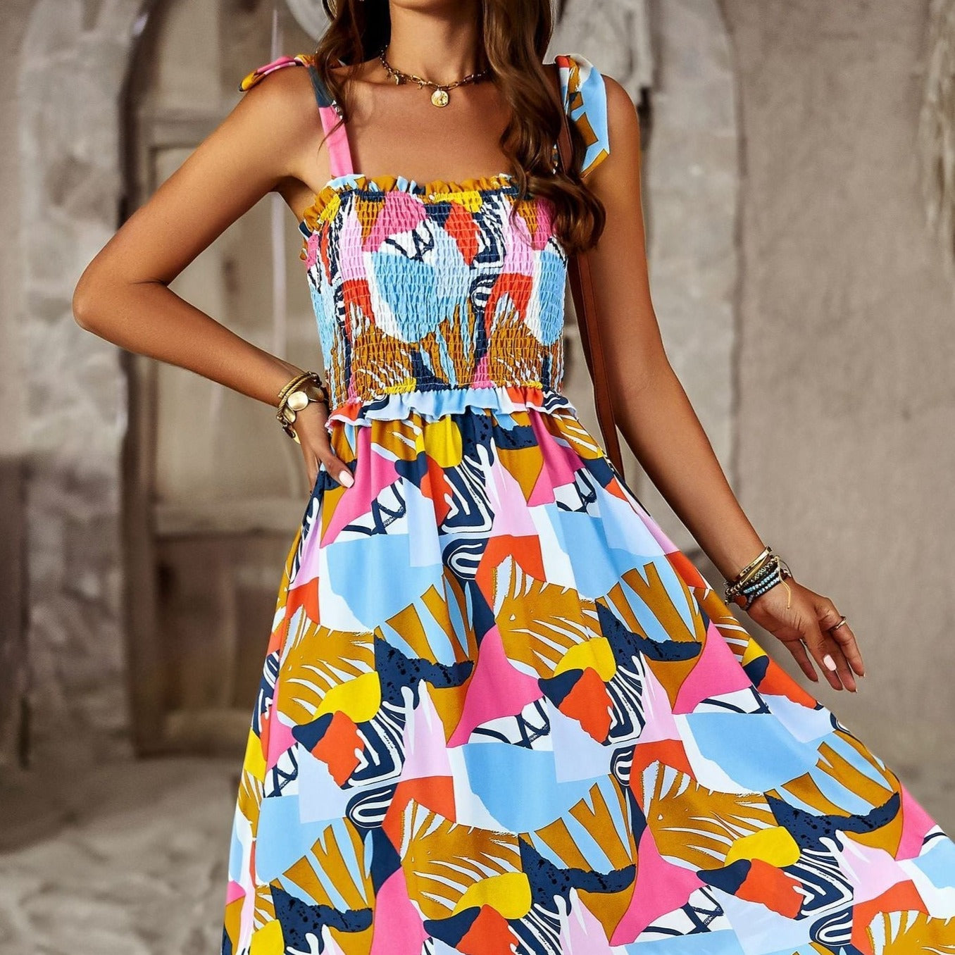 Robe De Soirée Hawaïenne
