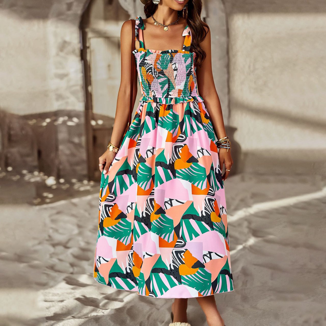 Robe Imprimé Hawaïen