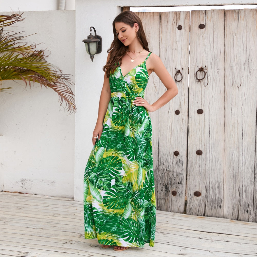 Robe Longue Hawaïenne