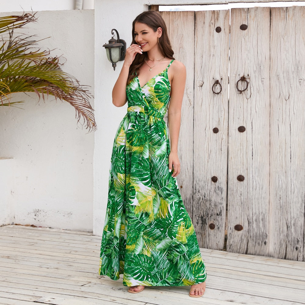 Robe Longue Hawaïenne