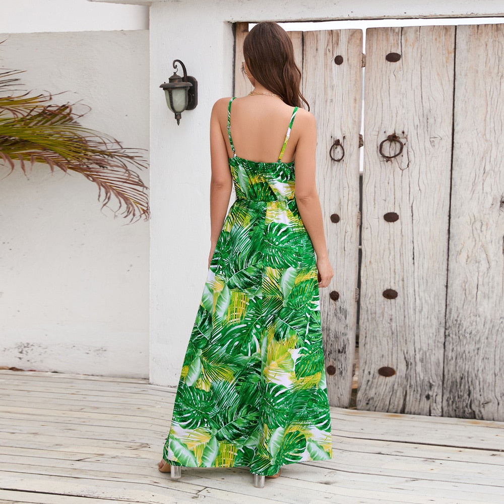 Robe Longue Hawaïenne