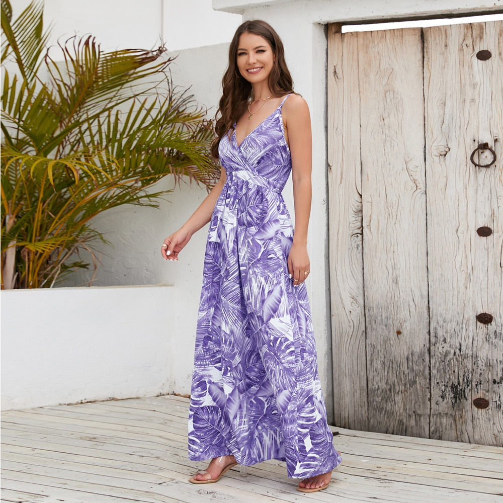 Robe Longue Hawaïenne