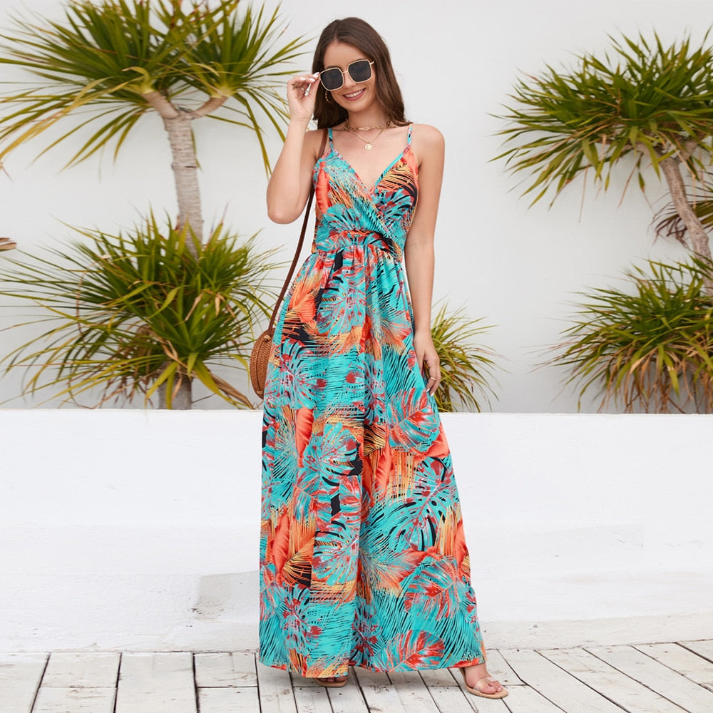 Robe Longue Hawaïenne