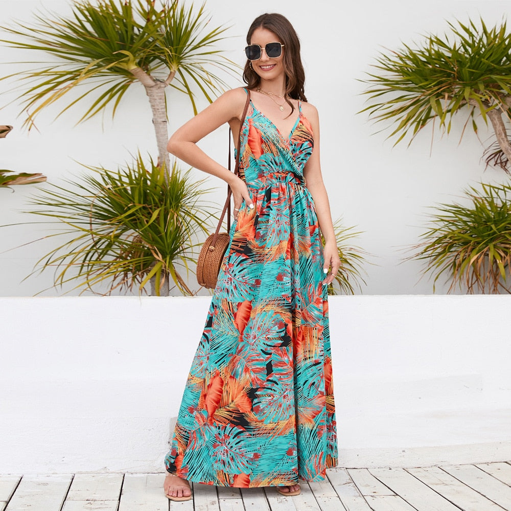 Robe Longue Hawaïenne