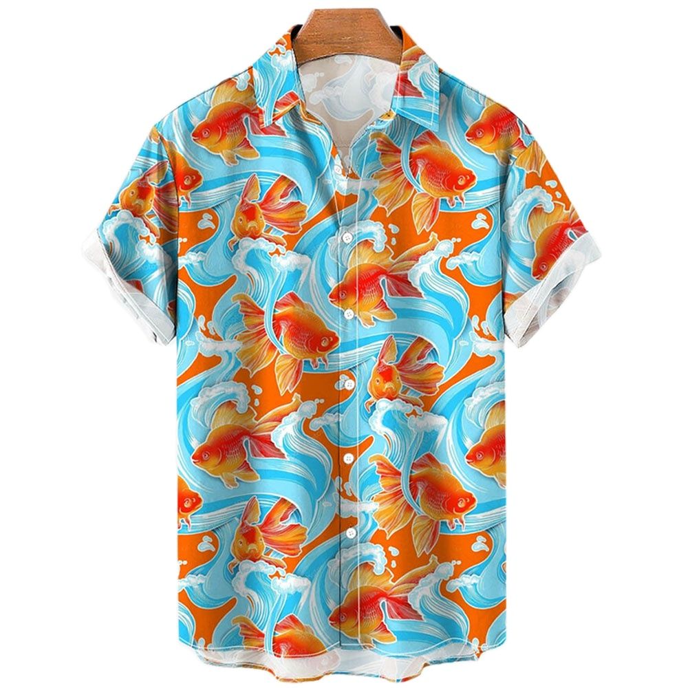 Chemise Hawaïenne Poisson